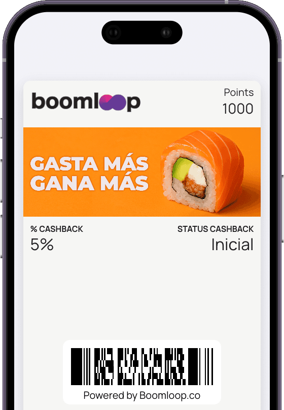 Tarjeta de cashback digital