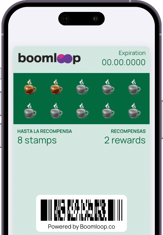 Tarjetas de estampas digitales